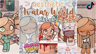 Aesthetic avatar world 11🧸routines roleplay cooking etc⭐️ Avatar World TikToks  read desc✨ [upl. by Theresina417]