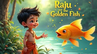 quotRaju and the Golden Fish A Magical Story for Kidsquot [upl. by Attelrahs]