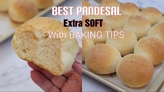 NOFAIL Pandesal Recipe for Beginners  Soft Even After Few Days  Easy Version with TIPS [upl. by Killy]