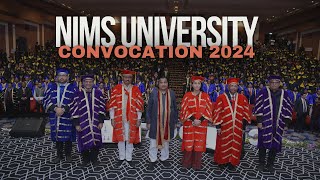 NIMS University Convocation 2024  Sh Nitin Gadkari  Smt Diya Kumari  Dr Prem Chand Bairwa [upl. by Christianson]