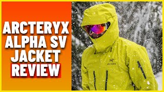 Arcteryx Alpha SV Jacket Review Watch Before You Buy 2022 [upl. by Sinegold88]