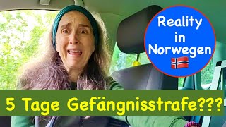 Norwegen 🇳🇴Teuer amp Streng 5 Tage Gefängnisstrafe 😱 Autofahren in Norwegen  Hilfsbereite Norweger 😊 [upl. by Leund598]