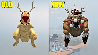 Kamadolph Kun Old vs New Remodel Comparison  Kaiju Universe [upl. by Lyrad]