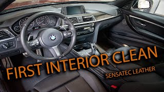 HOW TO CLEAN amp PROTECT SENSATEC “LEATHER” VINYL [upl. by Reham]