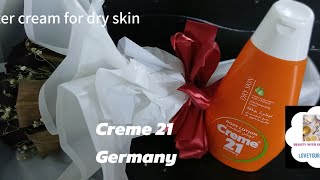 Winter moisturizer for Dry Skin  crems21 Germany moisturizer  Lotion for Dryskin [upl. by Oderfliw733]