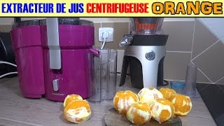 extracteur de jus centrifugeuse lidl silvercrest moulinex test orange comparatif avis [upl. by Noned]