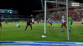 ERROU Vagner Love perde gol incrível em derrota do Sport para o CRB na Série B [upl. by Rahmann2]