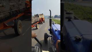 Harvester or tractor ki lagai race paise har Gaye🚜daliyvlog minivlog minivillagelife viralvideo [upl. by Nerte]