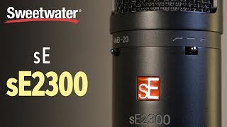 sE Electronics sE2300 Largediaphragm Condenser Mic Review [upl. by Sineray]