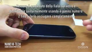 Modo duso Liquid Screen Protector Chogan [upl. by Lezirg234]