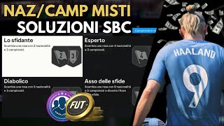 SOLUZIONI CAMPIONATI E NAZIONALITÀ MISTE EAFC 24 SBC [upl. by Yaluz]