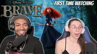 BRAVE 2012  FIRST TIME WATCHING  MOVIE REACTION [upl. by Ardnaed]