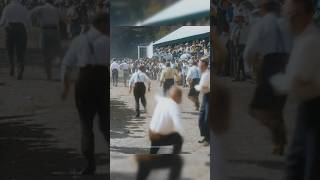 Backward running race in 1914  Restored Footage [upl. by Eynahpets]