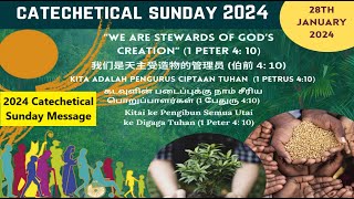 2024 Catechetical Sunday Message [upl. by Arimahs]