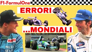 Schumacher mondiale F1 1994 tra Hill e 3 crash [upl. by Atimad]