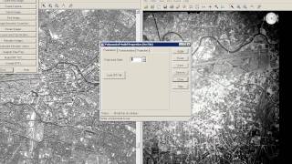 georeferencing using Erdas Imagine image to image part 1 of 2 [upl. by Koorb]