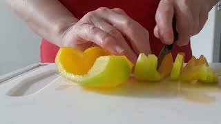 ASMR Chopping vegetables [upl. by Ulphia]