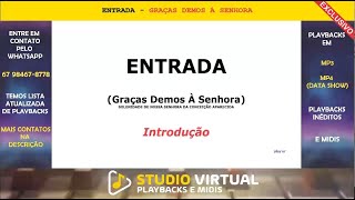 GRAÇAS DEMOS À SENHORA  PLAYBACK [upl. by Henke]