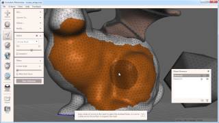 Autodesk Meshmixer 101 Selection [upl. by Forward]