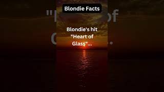 Blondie Fact Two heartofglass music [upl. by Ayadahs153]