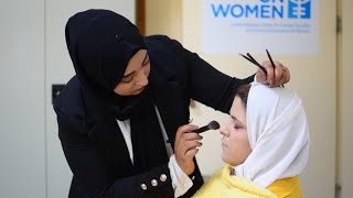 From Passion to Profession Nouf’s Transformation at the Oasis Centre – UN Women Jordan [upl. by Jdavie]