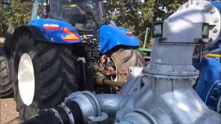 BBA Pumps tractor pump 3000 m3 per hour [upl. by Edahsalof48]