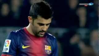 Barcelona  Cordoba 50 All Goals amp Highlights David Villa 10012013 [upl. by Lula]