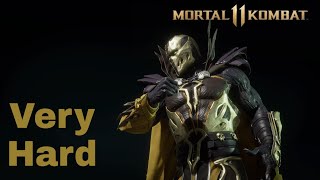 Mortal Kombat 11  Spawn  Klassic Tower On Very Hard NO MATCHES LOST [upl. by Arramat691]