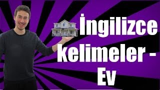 İngilizce kelimeler  Ev ile ilgili İngilizce kelimeler [upl. by Oivaf]