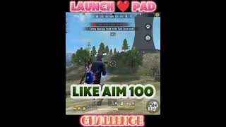 Launch Pad Challenge In Free Fire 😱🥵 Patlamaya Devam Song 🥺🤯 shorts freefire freefireshorts [upl. by Hazlip]