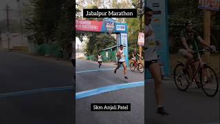 Jabalpur Marathon 2024 athletics shorts marathon trackandfield armylover sports paisa [upl. by Eirret]