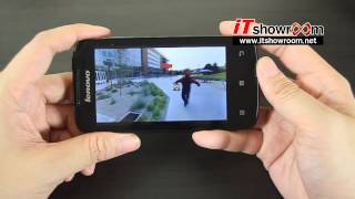 Lenovo A390 Dual Core Dual Sim 3G MTK6577 Review [upl. by Phina]