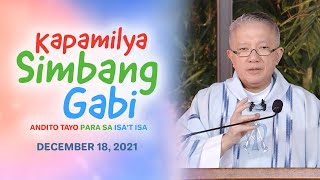 Kapamilya Simbang Gabi  December 18 2021  Kapamilya Daily Mass [upl. by Lacsap]