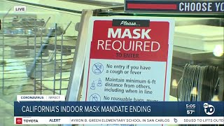 Business owners looks forward to California mask mandate ending [upl. by Neleag]