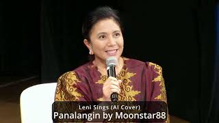 Leni sings Panalangin AI Cover [upl. by Kinimod11]