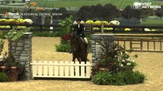 Lillie Kennan wins the ASPCA Maclay Finals at AlltechNHS [upl. by Essiralc284]