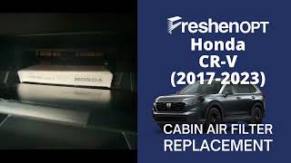 How to replace cabin air filter for Honda CRV 20172023 [upl. by Namwob602]