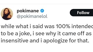 Pokimane Apology Was Terrible [upl. by Cadal]