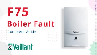 F75 Error Code Vaillant Boilers [upl. by Nalat]