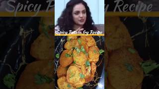 Nithya menens Spicy Potato fry RecipeHomemade potatorecipe celebrity short [upl. by Ainoloppa629]