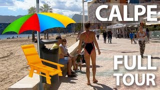 Calpe Alicante City Tour  best places to visit in Calpe Spain [upl. by Yhtir]