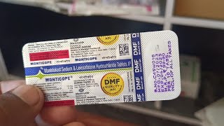 Monticope Tablet BenefitsSideEffects  Levocetirizine 5mg Montelukast 10mg  Mankind [upl. by Domel]