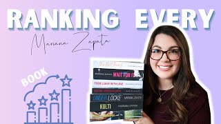 Ranking Every Mariana Zapata Book [upl. by Yennej118]