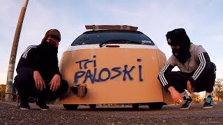 Tripaloski Videoclip  Tri Poloski Three Stripes car  Tunning Hard Bass [upl. by Treboh616]