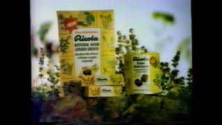 1988 Ricola Cough Drops quotNatures way of calming coughsquot TV Commercial [upl. by Lesoj688]