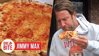 Barstool Pizza Review  Jimmy Max Staten Island NY [upl. by Schaefer]