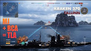 Tangled Up In You Tallinn Kraken 370  World of Warships Legends [upl. by Giff178]