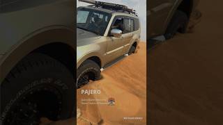 Quick Dune Recovery pajerooffroad automobile recovery desert montero 4x4recovery offroad [upl. by Nylatsirk]