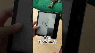 RIP My Kindle Oasis the Last Kindle with Page Turn Buttons shorts kindleoasis [upl. by Stav]