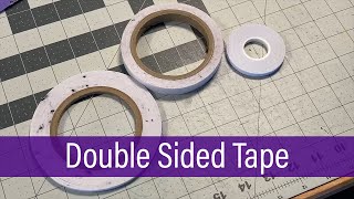 How to use 3L Adhesive Double Sided Tape  Craft Academy [upl. by Myles]